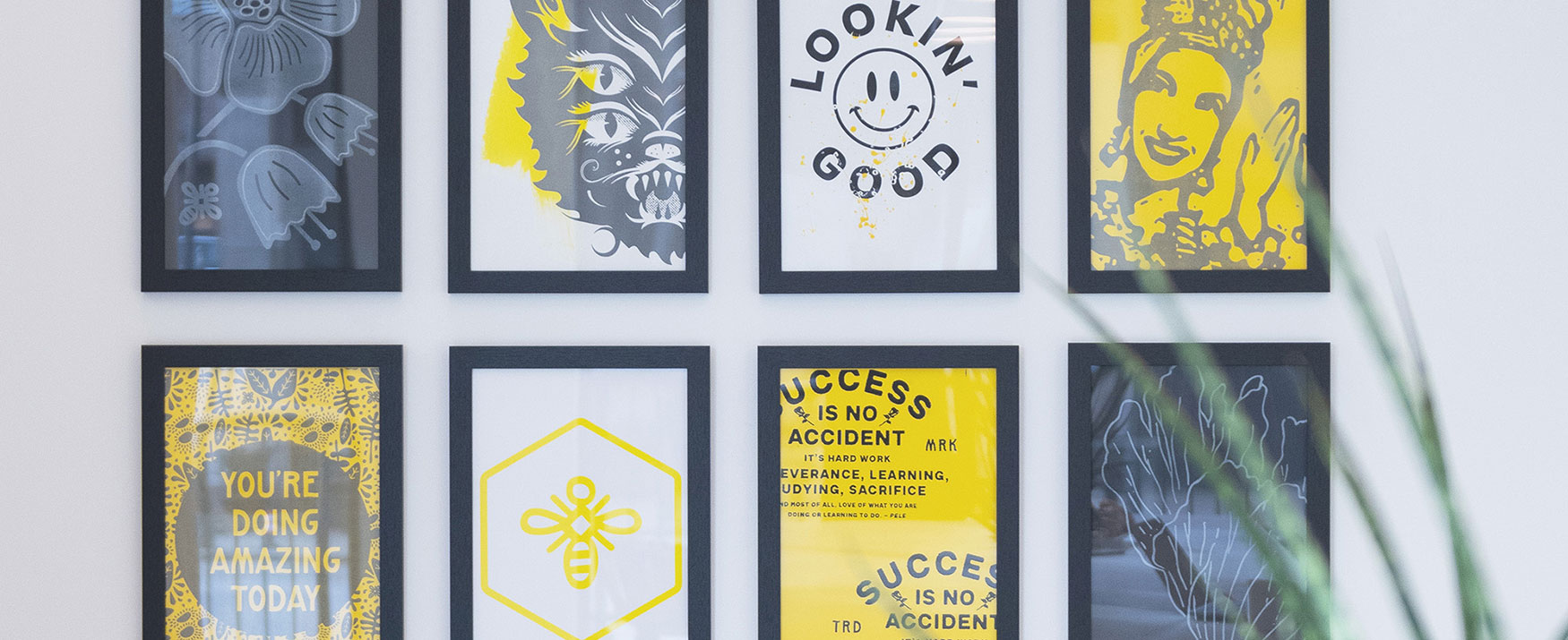 Wall art at Willoughby Design
